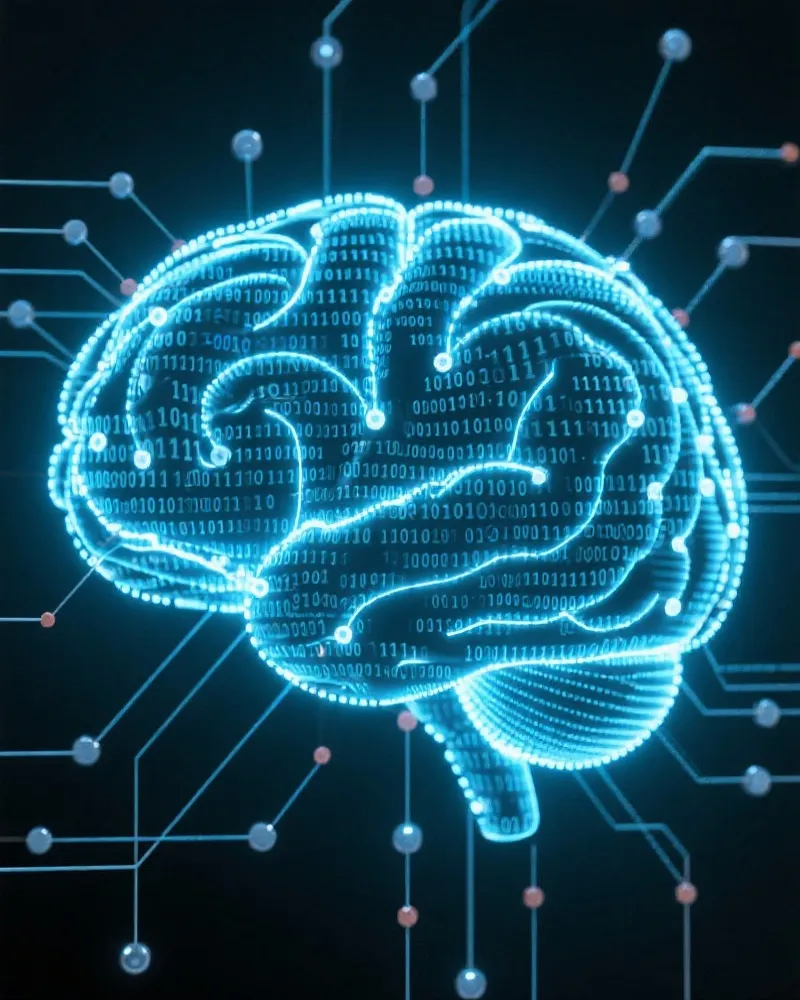 Artificial Intelligence Data Concept